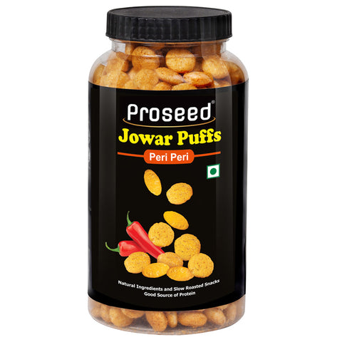 Proseed Jowar Puffs Peri Peri Jar 150g