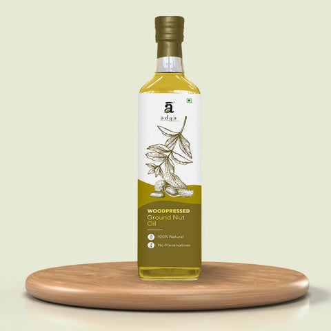 Woodpressed Groundnut Oil