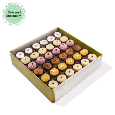 BOX OF 36 - ASSORTED MITHAI (Delivered Separately Next Day)
