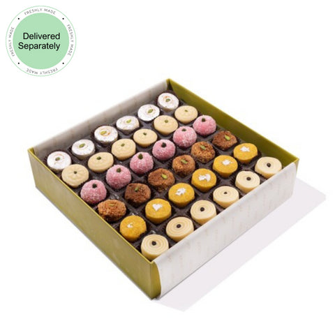 BOX OF 36 - ASSORTED MITHAI (Delivered Separately)