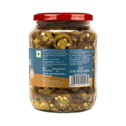 Abbie's Pickle Jalapeno Sliced in Brine 670g