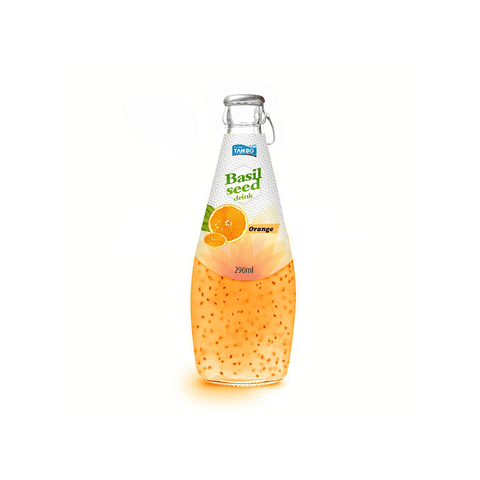 Tando Basil Seed Drink Orange 290ml