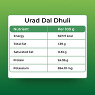 Orasure Organics Urad Split (White)