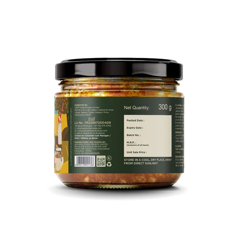 Lemon Pickle Sweet and Sour 300g | Oil Free & Vinegar Free Lime Pickle