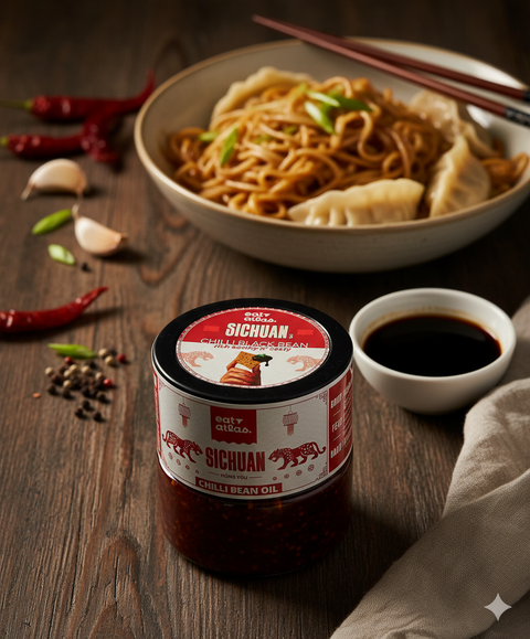 Sichuan's Chilli Black Bean Oil (200gm)