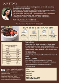Cocoa Almond Granola I Gluten-free I No refined sugar