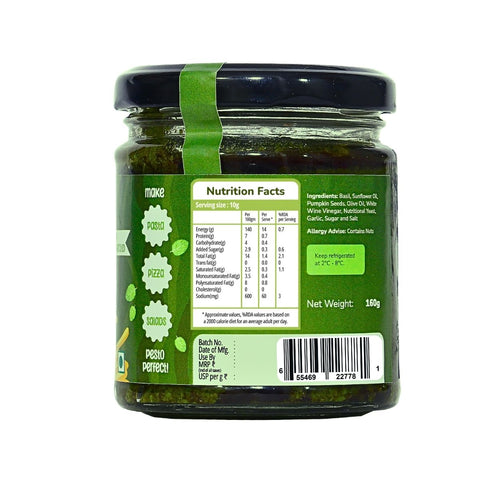 Grabenord Plant Base Pesto Sause 160Gm