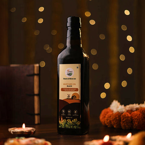 KSKT Black Mustard Oil (Cold Pressed)