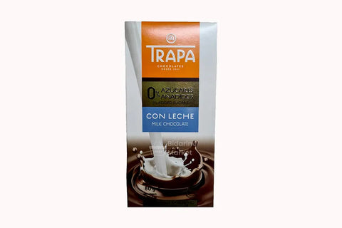 Trapa Bar 0% Sugar - Milk 80g