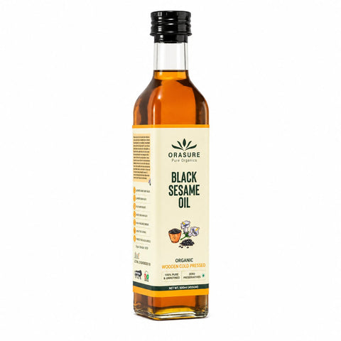 Orasure Organics Black Sesame Oil