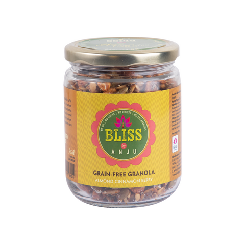 Grain Free Granola with Almond Cinnamon Berry