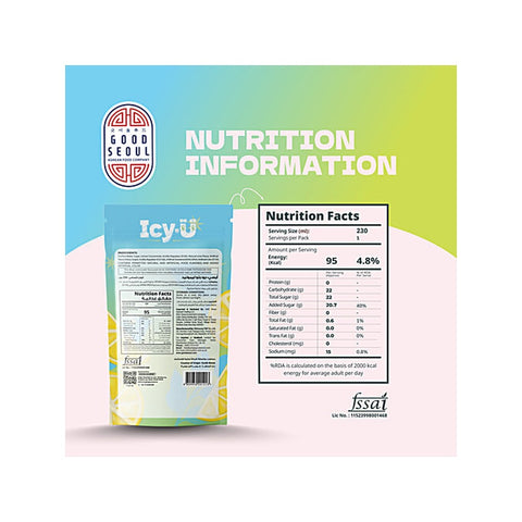 Good Seoul Icy-U Blue Lemonade Tea 230ml