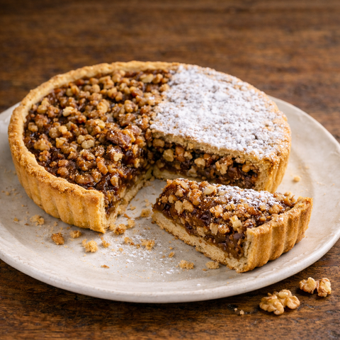 Farmhouse Walnut Date Pie