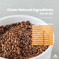 Omay Foods Flax Seeds (Roasted)