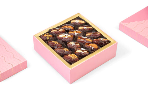 Sweet 16 Assorted Stuffed Dates (Delivered Separately Next Day)