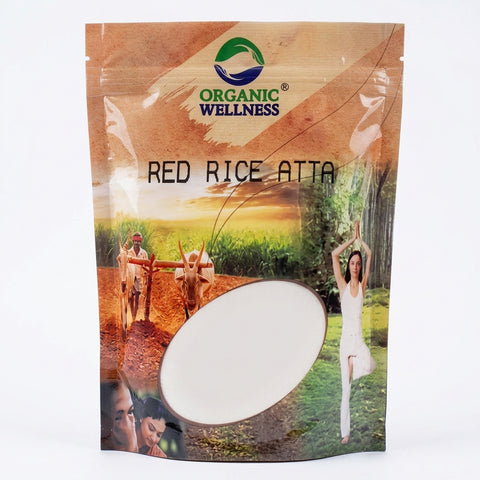 Red Rice Atta (Certified Organic) (Pack of 3)