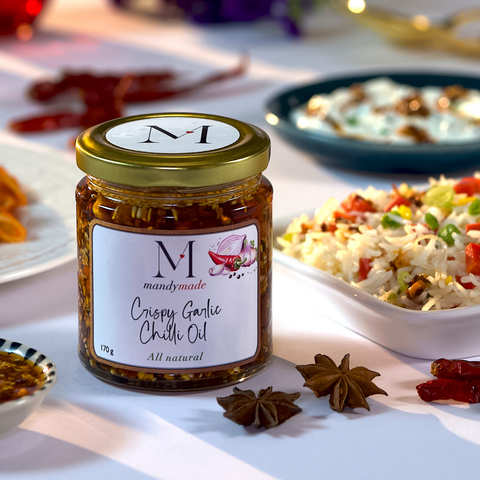 Mandymade Crispy Garlic Chilli Oil