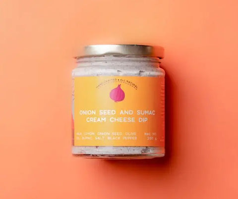 Onion Seed and Sumac Cream Cheese