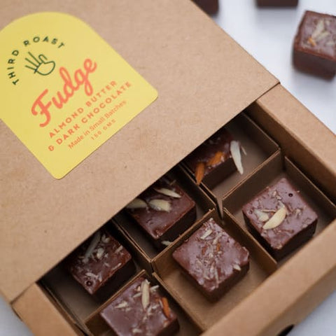 Third Roast Almond Butter Fudge (Stevia) 150 grams