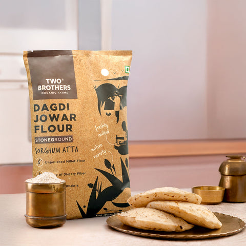 Jowar Atta 2kg | Desi Dagdi Variety