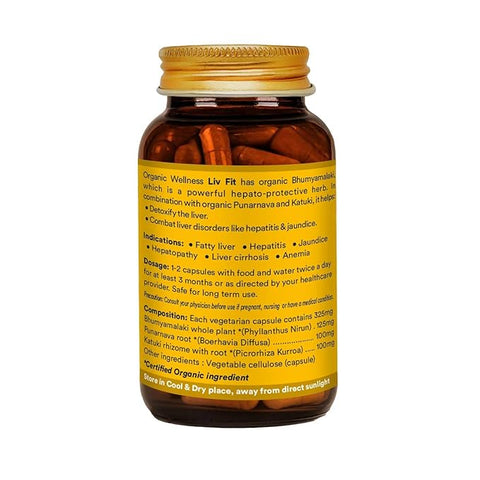 Organic Wellness Liv Fit 90 Capsules