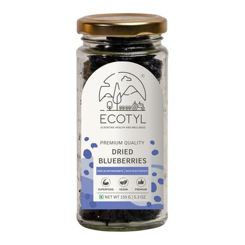 Ecotyl Dried Blueberries | Whole Dried Fruit |