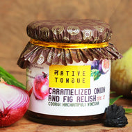 Caramelized Onion And Fig Relish With Kachampulli Vinegar