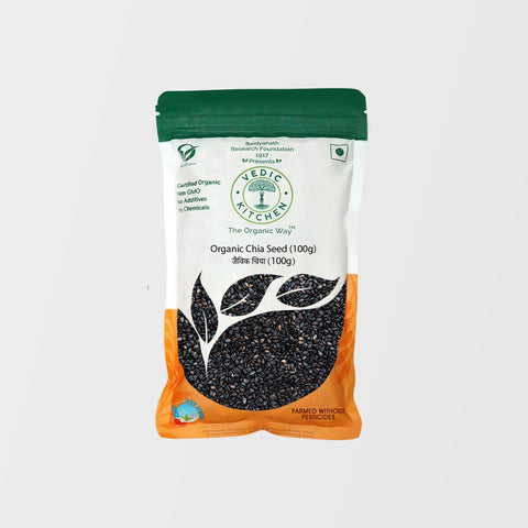 Vedic Kitchen Organic Chia Seed (Certified Organic) 100 grams