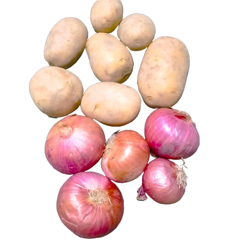 Potato Onion 5Kg Combo (Certified Organic)