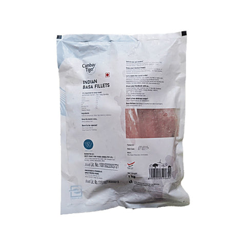 Cambay Tiger Indian Basa Fillets 1kg