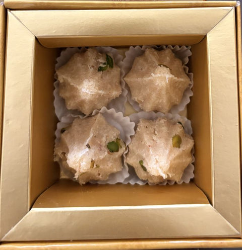 Coconut Modak (4 Pc Box)  (Delivered Separately Next Day)