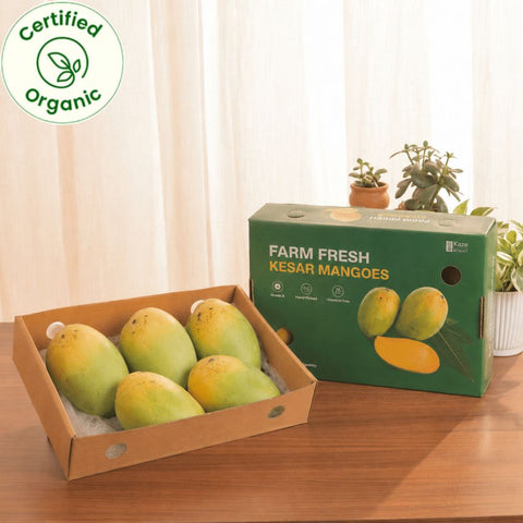 Kesar Mango (Certified Organic) 6 Pc Box