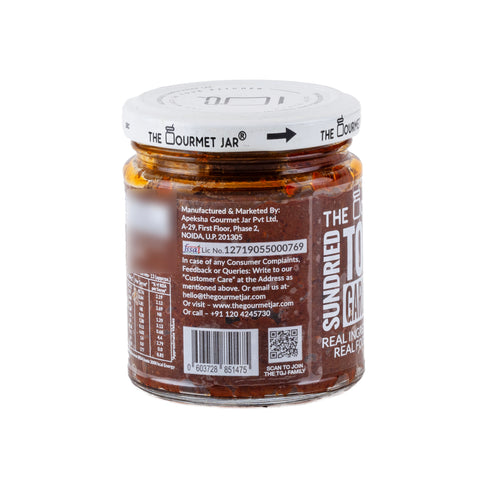 The Gourmet Jar  Sundried Tomato Garlic Spread (with Naga Chilli) 190 grams