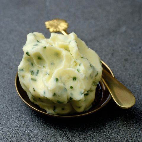 Eleftheria Cheese Cultured Butter – Garlic & Chives 100 grams