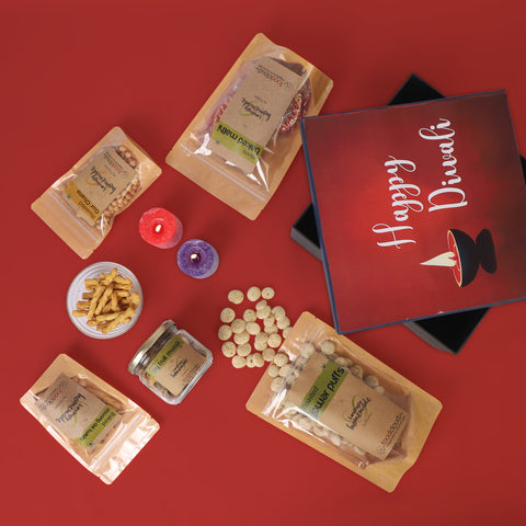 The Delightful Treats - Diwali Gift Box - Pack of 7