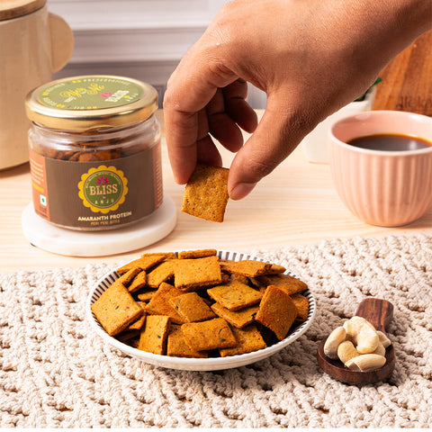 Bliss by Anju Amaranth Protein Peri Peri Bites 150 grams