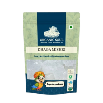 Organic Soul Organic Dhaga Mishri | 500 g