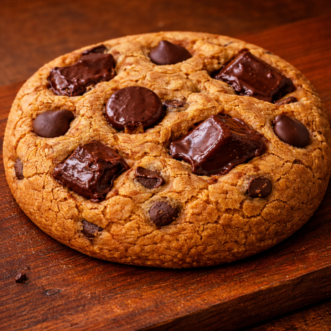Chocochip Wholewheat Chewy Cookies
