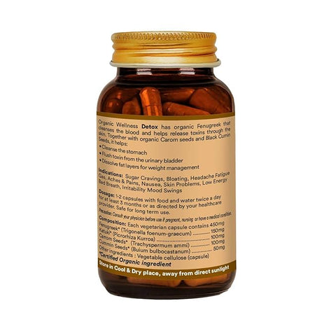 Organic Wellness Detox 90 Capsules