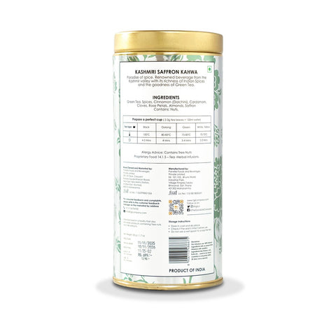 TGL Co. Kashmiri Kahwa Tea (50g Tin)