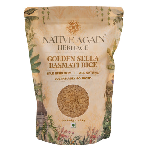 Native Again Heritage Golden Sella Basmati Rice