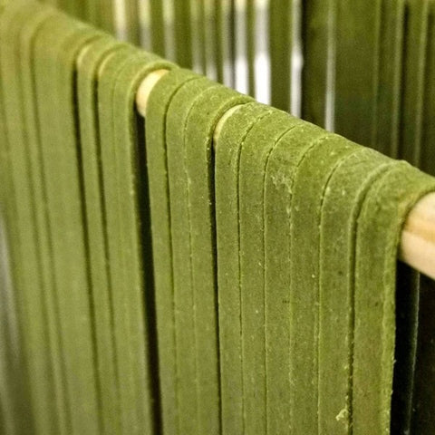 Spinach Fettuccine Whole Wheat & Semolina - Eggless Pasta