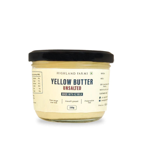 A2 Unsalted Yellow Butter (Delivered Separately Next Day)