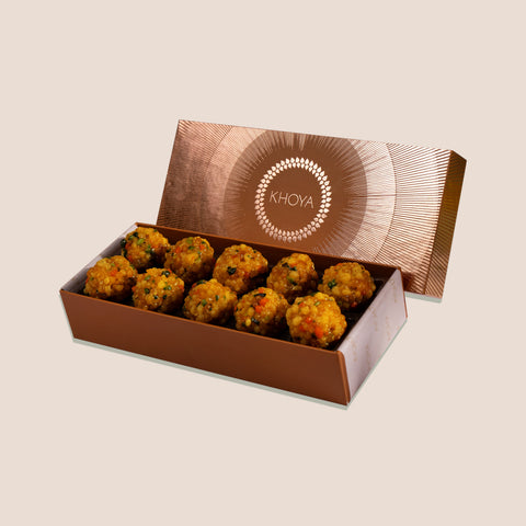 Shahi Boondi Ladoo - Rakhi Special (Rakhi & Roli Tika Included)