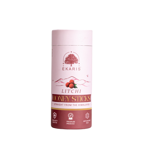 Honey Litchi Flavored Sticks | Pure & Natural - 25 pcs