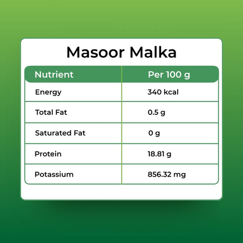 Orasure Organics Masoor Malka