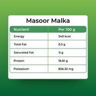 Orasure Organics Masoor Malka
