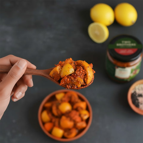 Lemon Pickle Sweet and Sour 300g | Oil Free & Vinegar Free Lime Pickle