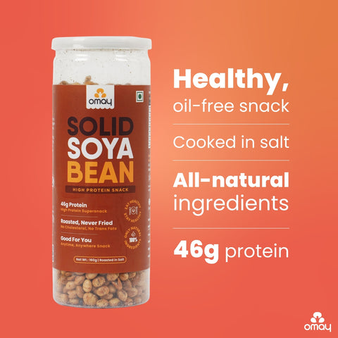 Omay Foods Solid Soyabean 160 grams