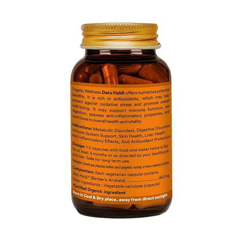 Daru Haldi Capsules (Certified Organic)